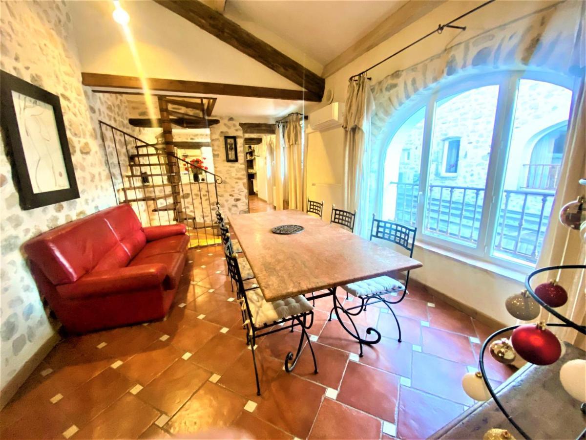 Gite De Groupe 9Ch Ou 3 Gites Independants De 3Ch - Patio Et Piscine Interieure Chauffee Toute L'Annee Vallon-Pont-dʼArc Dış mekan fotoğraf